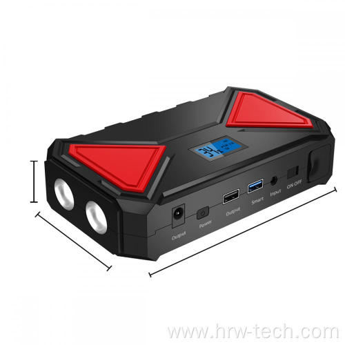 8,000mAh Portable Jump Starter Power Bank for Car